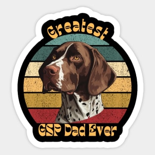 Greatest GSP Dad Shirt Hoodie Sticker